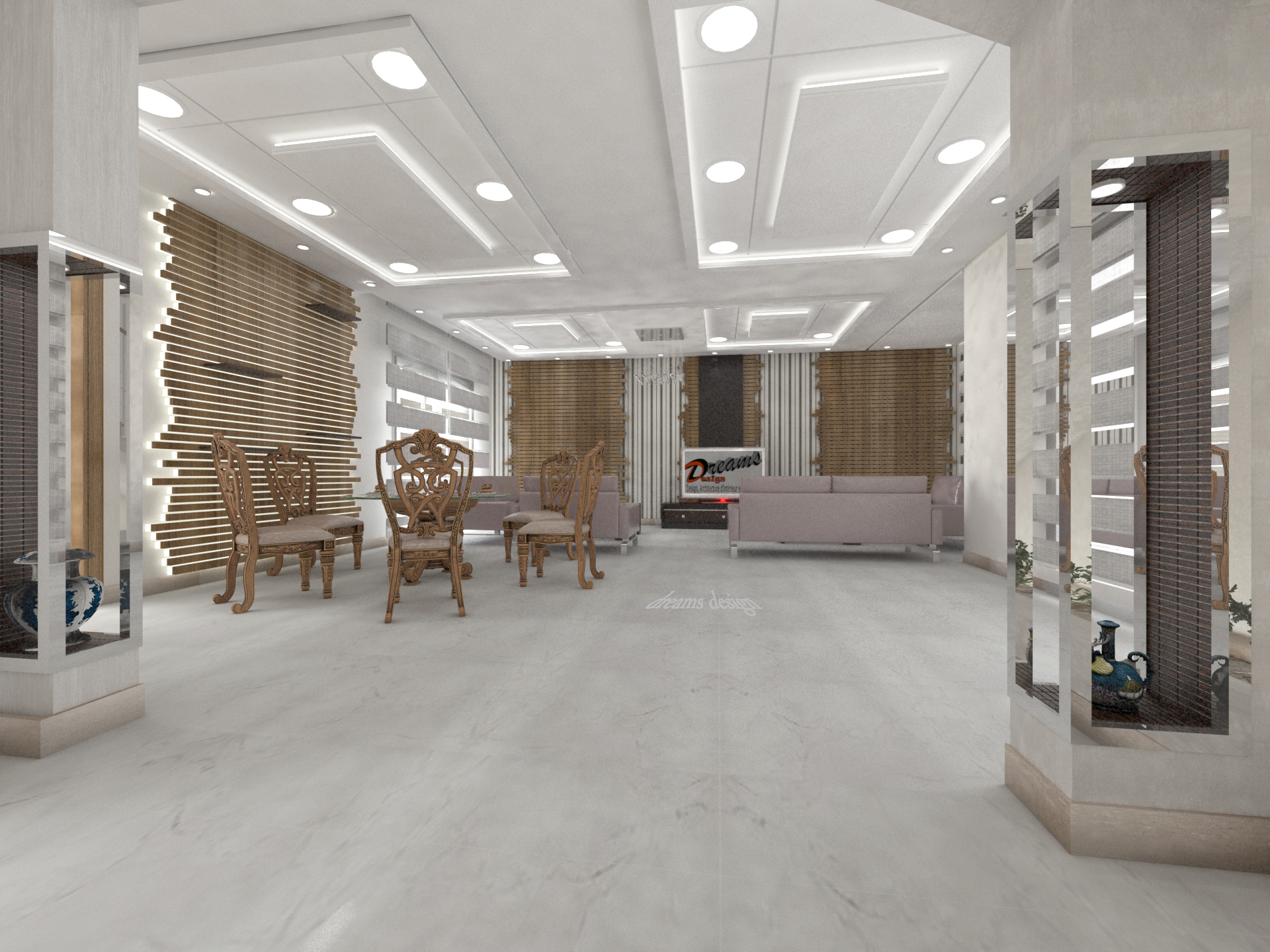 Dreams Design conception Salon style moderne